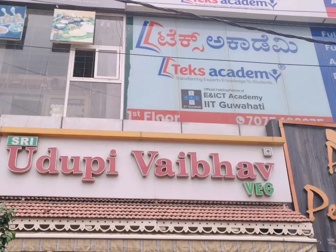 teksacademy Bangalore branch